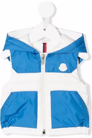 Moncler Enfant Colour block padded vest