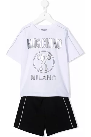 Moschino Menino Fatos de Treino - Logo-print tracksuit set