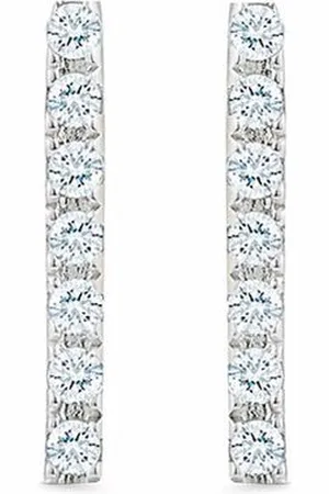Mateo 14kt yellow mini bar diamond stud earrings