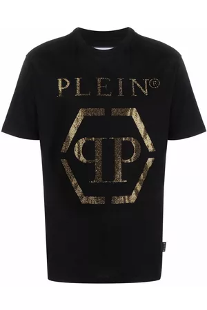 Philipp Plein T-shirts & Manga Curta - Hexagon-logo T-shirt