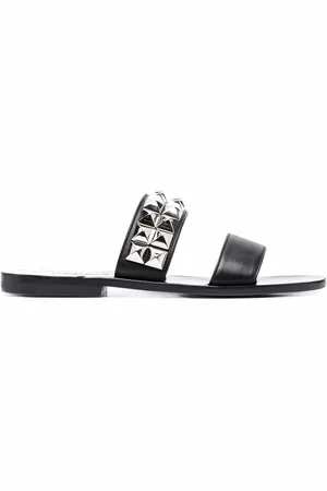 Philipp Plein Pyramid-stud flat sandals