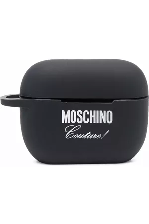 Moschino Homem Phones - Logo-print AirPods case