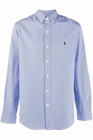 Ralph Lauren Logo striped shirt