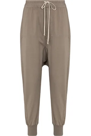 Rick Owens Tapered drop-crotch trousers