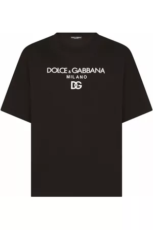 Dolce & Gabbana Homem T-shirts & Manga Curta - DG logo print T-shirt