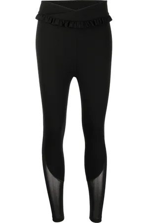 Onefifteen X Beyond the Radar ruffle-trim sports leggings