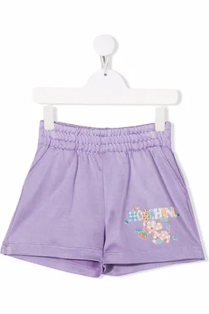 Moschino Logo-print elasticated shorts