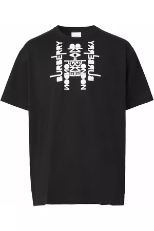 Burberry Homem T-shirts & Manga Curta - Logo print T-shirt