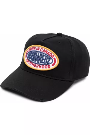 Dsquared2 Homem Chapéus - Logo-patch cotton cap