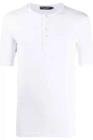 Dolce & Gabbana Homem Formal - Round neck polo shirt
