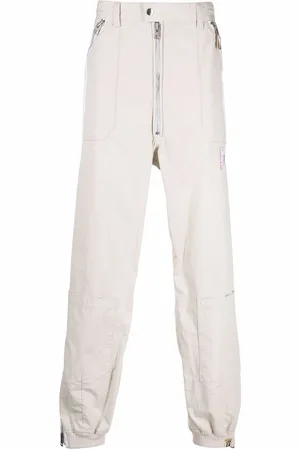 Maison Mihara Yasuhiro Side stripe-detail straight-leg trousers