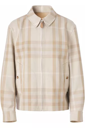 Burberry Homem Casacos - Reversible checked Harrington jacket