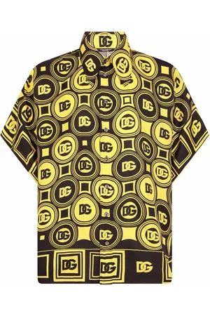 Dolce & Gabbana Homem Formal - DG geometric print shirt