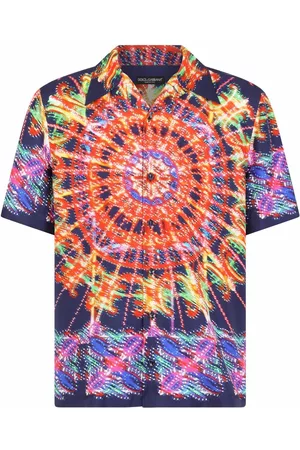 Dolce & Gabbana Kaleidoscope print short-sleeve shirt