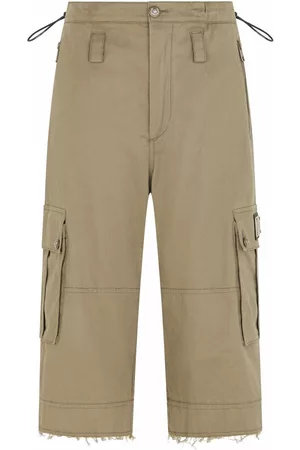 Dolce & Gabbana Mulher Calções - Knee-length cargo shorts