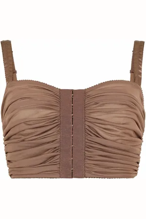 Dolce & Gabbana Draped crop top