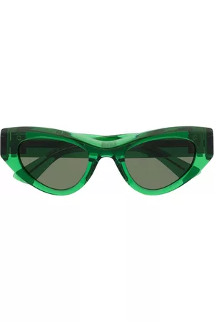 Bottega Veneta Mulher Óculos de Sol - Angle cat-eye sunglasses