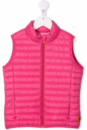 Save The Duck Kids Menina Coletes - Quilted zip-up gilet