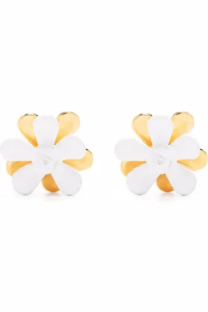 Marni Floral appliqu?? stud earrings