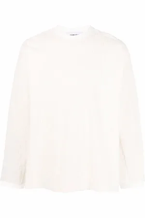 AMBUSH Monogram towelling-finish sweatshirt