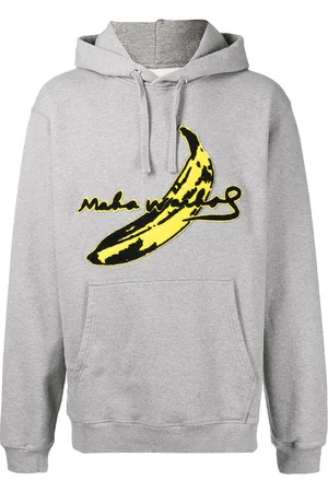 Maharishi Logo-patch cotton hoodie