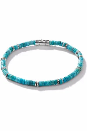 John Hardy Sterling silver Classic Chain turquoise bracelet