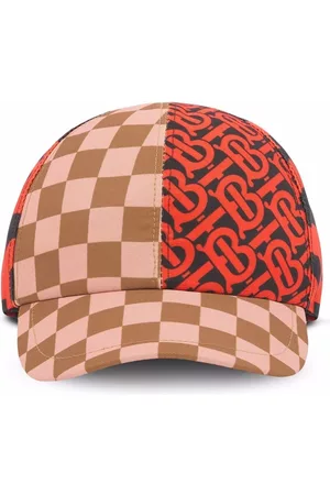 Burberry Menina Chapéus - Montage-print baseball cap