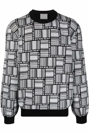 VTMNTS Crew neck patterned jumper