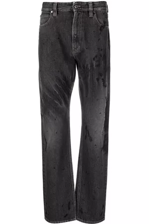 Roberto Cavalli Homem Calças de ganga Retas - Wide-leg jeans