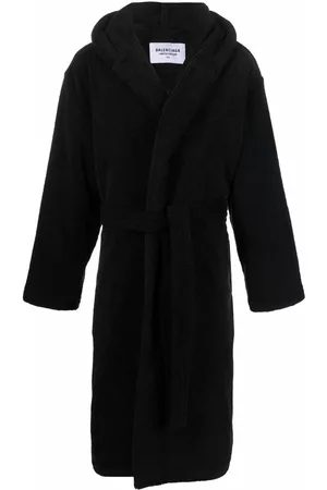 Balenciaga Paris hooded bathrobe