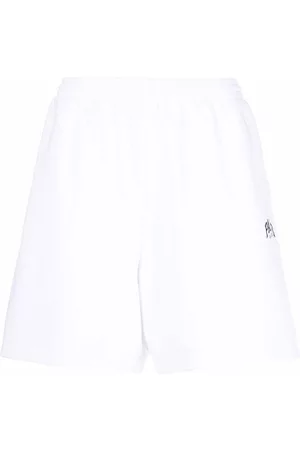 Balenciaga Flared cotton track shorts