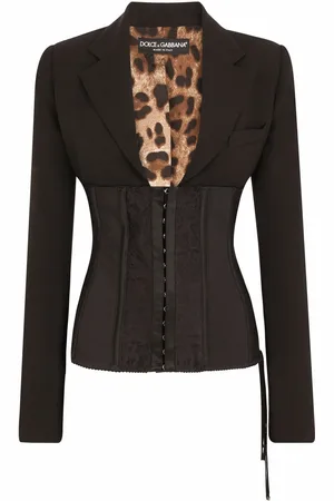 Dolce & Gabbana Lace-up bustier jacket