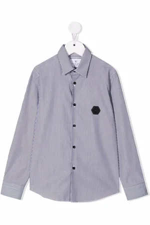 Philipp Plein Long sleeve skull-detail shirt