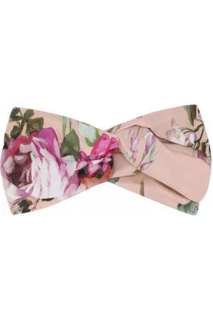 Dolce & Gabbana Menina Acessórios de Cabelo - Floral-print knot headband