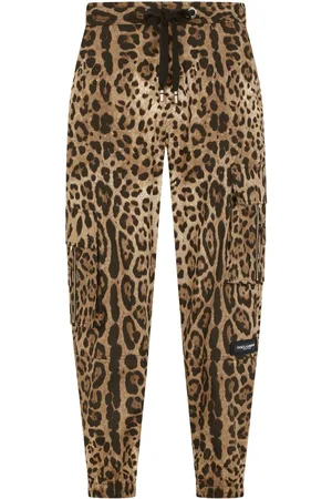 Dolce & Gabbana Leopard-print track pants
