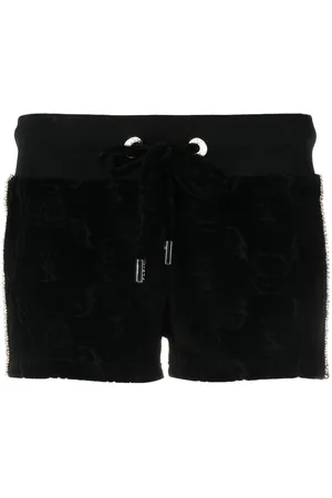 Philipp Plein Monogram drawstring shorts