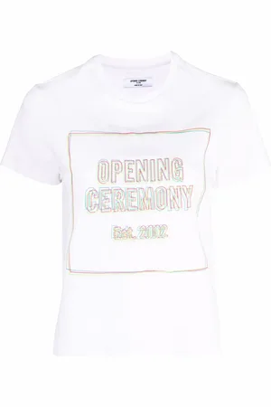 Opening Ceremony Box logo-print T-shirt