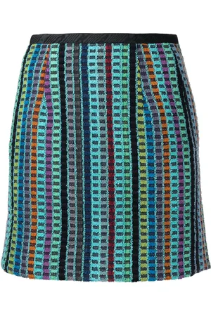 Marine Serre Terry Kitchen Towels mini skirt