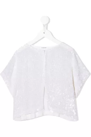 P.a.r.o.s.h. Menina Coletes - Sequin-embellished wide-sleeve jacket