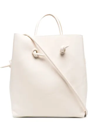 MARSÈLL Knotted leather tote bag