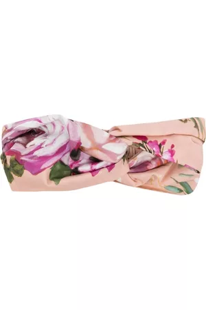 Dolce & Gabbana Menina Acessórios de Cabelo - Floral-print knot headband