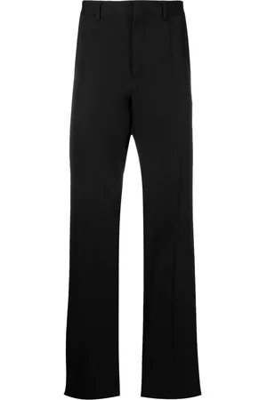 VALENTINO Pressed-crease four-pocket tailored trousers