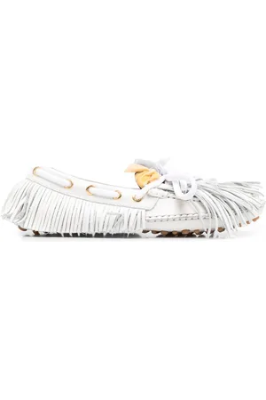 13 09 SR Pulwhi fringed leather loafers