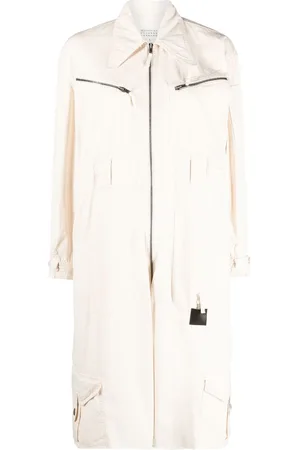 Maison Margiela Pocket-detail knee-length playsuit