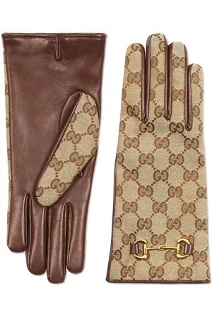 Gucci GG Supreme gloves