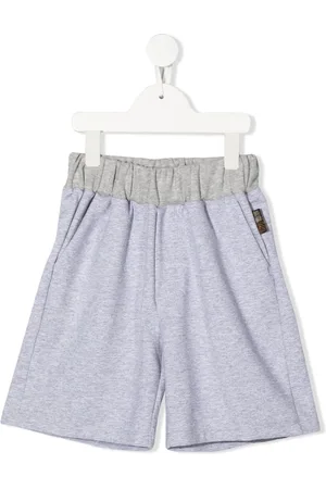 Roberto Cavalli Logo-patch track shorts