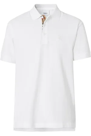 Burberry Monogram motif cotton-piqu?? polo shirt