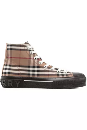 Burberry Vintage Check high-top sneakers