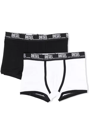 Diesel Menino Boxers - Logo-waistband boxers set of 2