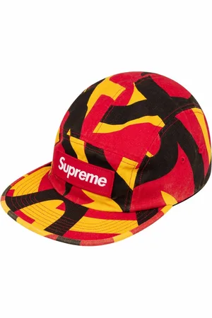 Supreme Military print camp cap